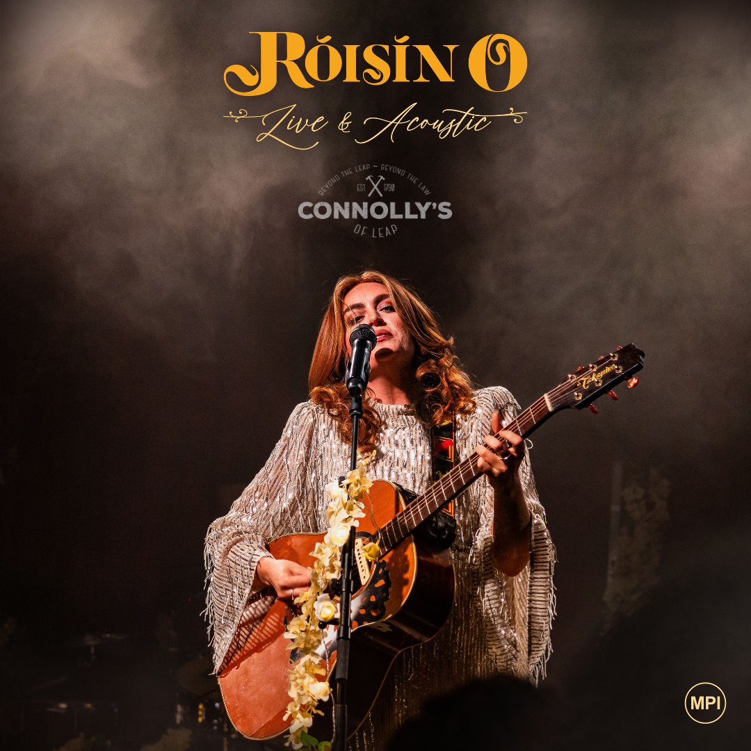 Connollys of leap proudly presents Róisín O @roisinomusic Friday 17th May €25 + bf doors @ 7pm Tickets ➡️ connollysofleap.com/ticket/22741/