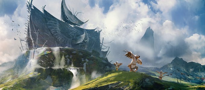 「fantasy landscape」 illustration images(Latest)