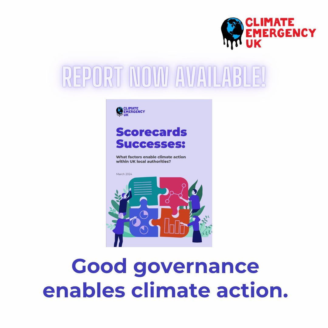 💚Good governance enables climate action. Research by @Anthesis_Group shows that having a Climate Action Plan with a clear net zero target, inc. net zero target into key strategies leads to councils scoring 9% higher in the #CouncilClimateScorecards. buff.ly/3TLyKaN
