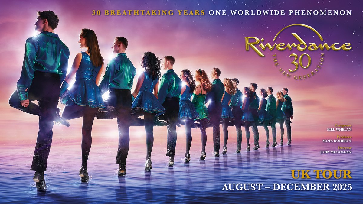 #LNpresale: Capturing the hearts of millions with their fusion of Irish & international dance, @Riverdance is returning to the stage next year to celebrate their 30th anniversary, welcoming the new generation of performers 💚 Book tickets 👉 livenation.uk/PMns50QXwyi