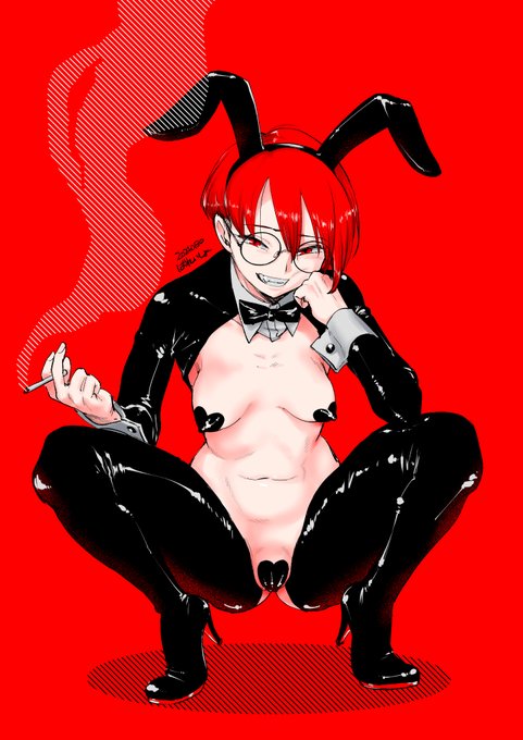 今のとここの逆バニー姉さんです #これを見た人は自分の看板娘の画像を貼れ 