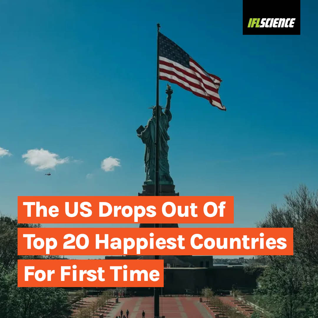 IFLScience's tweet image. Make America Happy Again 🙂

Read more: ifls.online/4cnN1Se