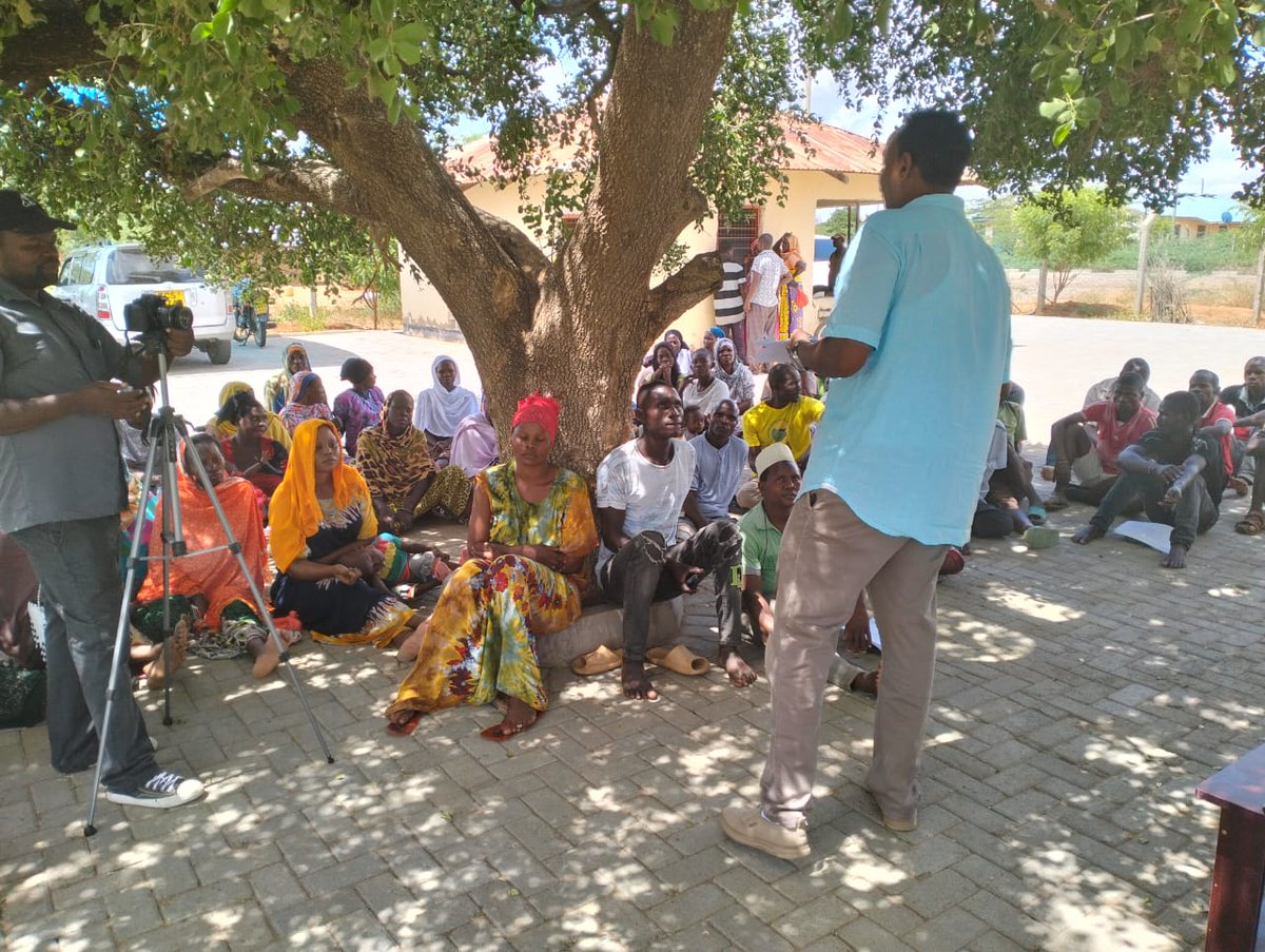 Public Participation Forum on the Tana River County Fiscal Strategy Paper (CFSP) FY 2024/2025 held today  21st March, 2024 at Mikinduni Village,  Mikinduni ward in Tana River Sub County.