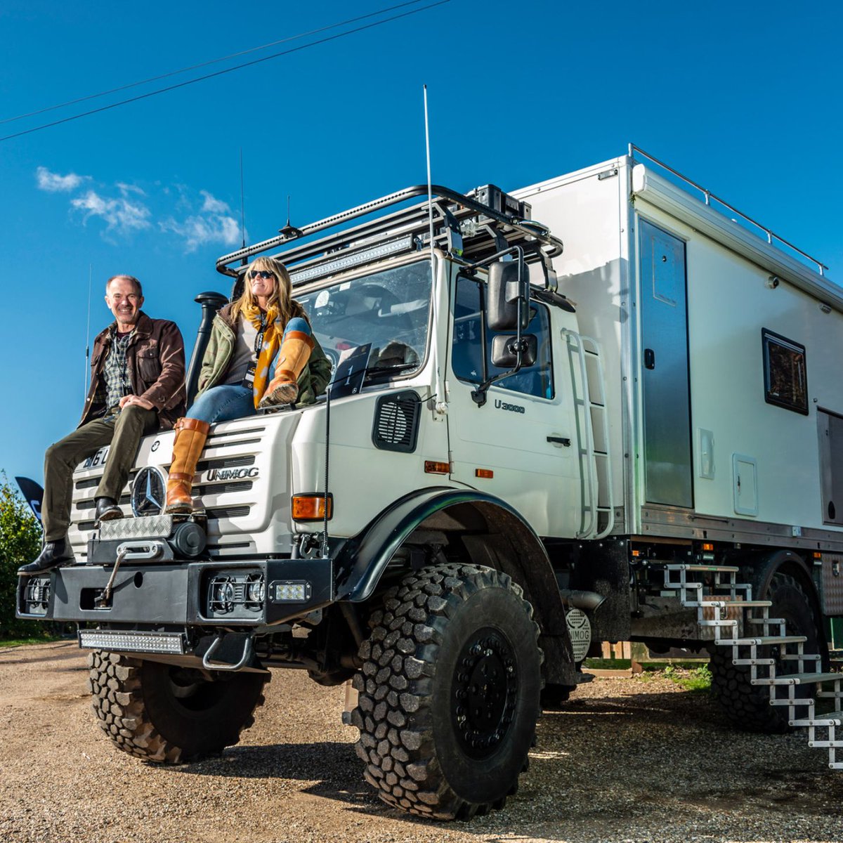 Venture the road less travelled with a #Unimog #camper. 

Built for adventure, the Unimog makes light work of sand, snow, ice, mud and deep river beds, allowing for exploration without limits.

Where would you take yours? 

#UnimogAdventures #Unimoglife