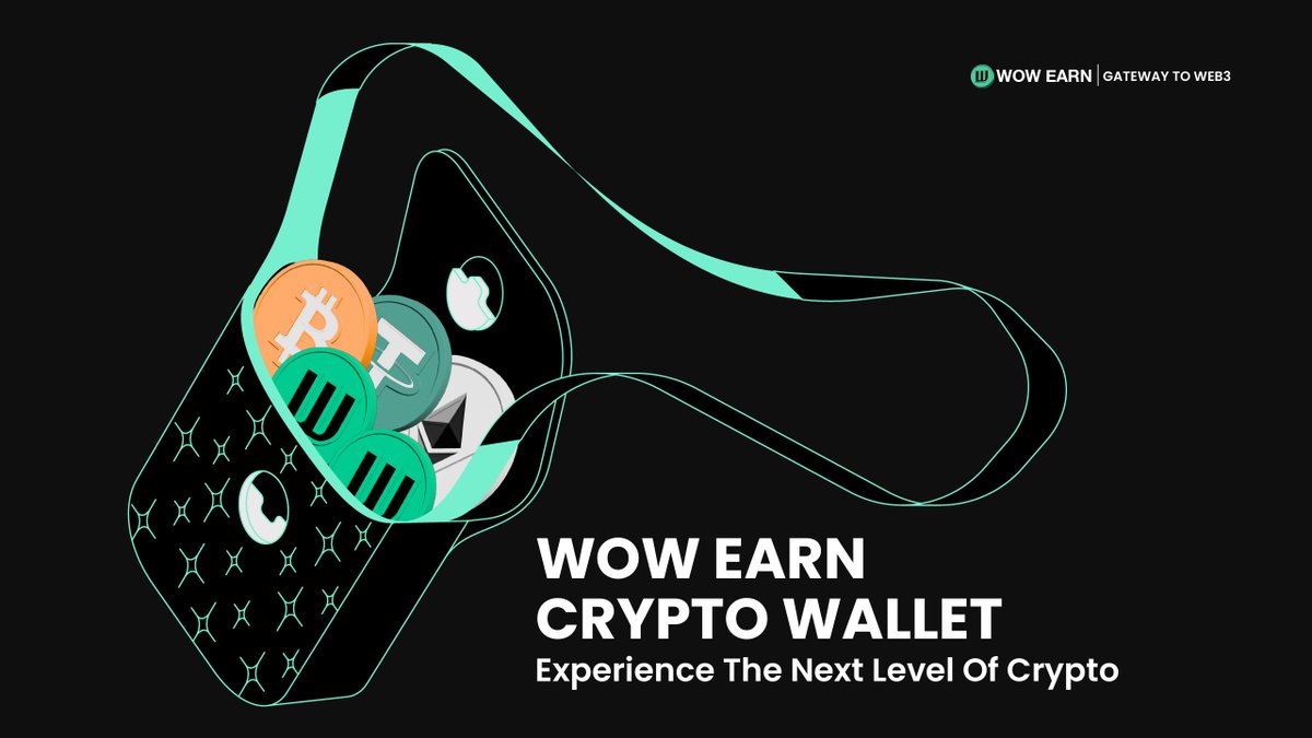 Experience the next level of crypto convenience with WOW EARN Crypto Wallet. 🌐
✨ Send, receive, and store your digital currencies hassle-free, all in one secure platform.

 🔐💼 #WOWEARN #CryptoConvenience #DigitalCurrencies