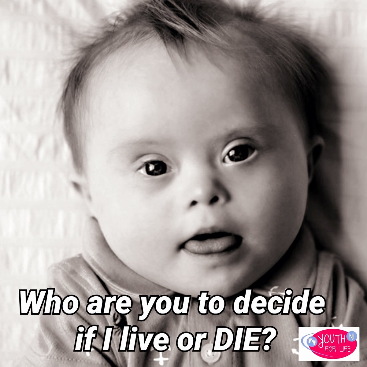 Babies diagnosed with Down syndrome in the womb can be aborted up to the moment of BIRTH in Northern Ireland.

Sign the petition to restore FULL legal protection to these precious babies and for every unborn child in NI.✍🏻
preciouslife.com/campaigns/103/…
#WDSD24 💙💛