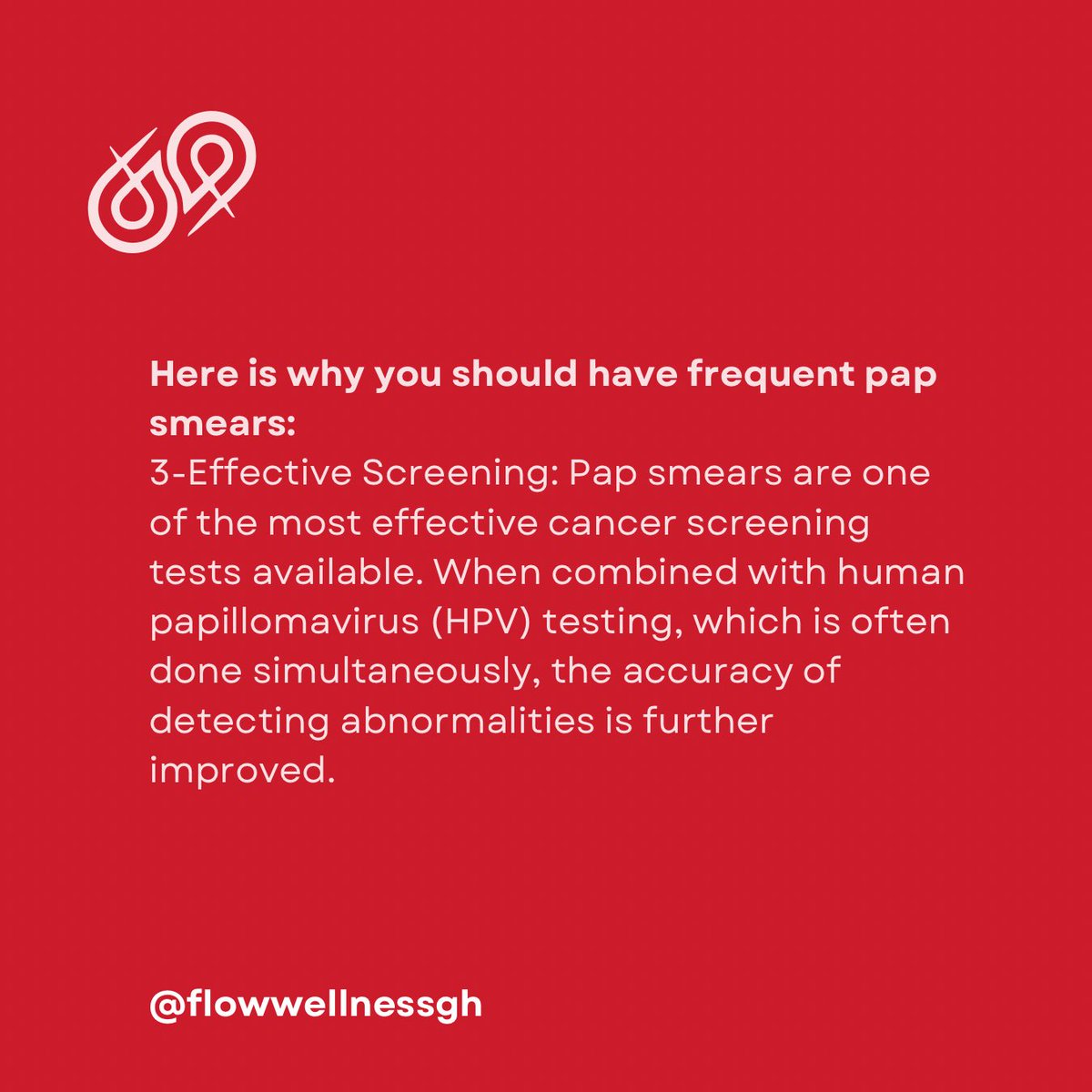 flowwellnessgh's tweet image. #flowwellness #flowtips #paptest #cervicalhealth #papsmear