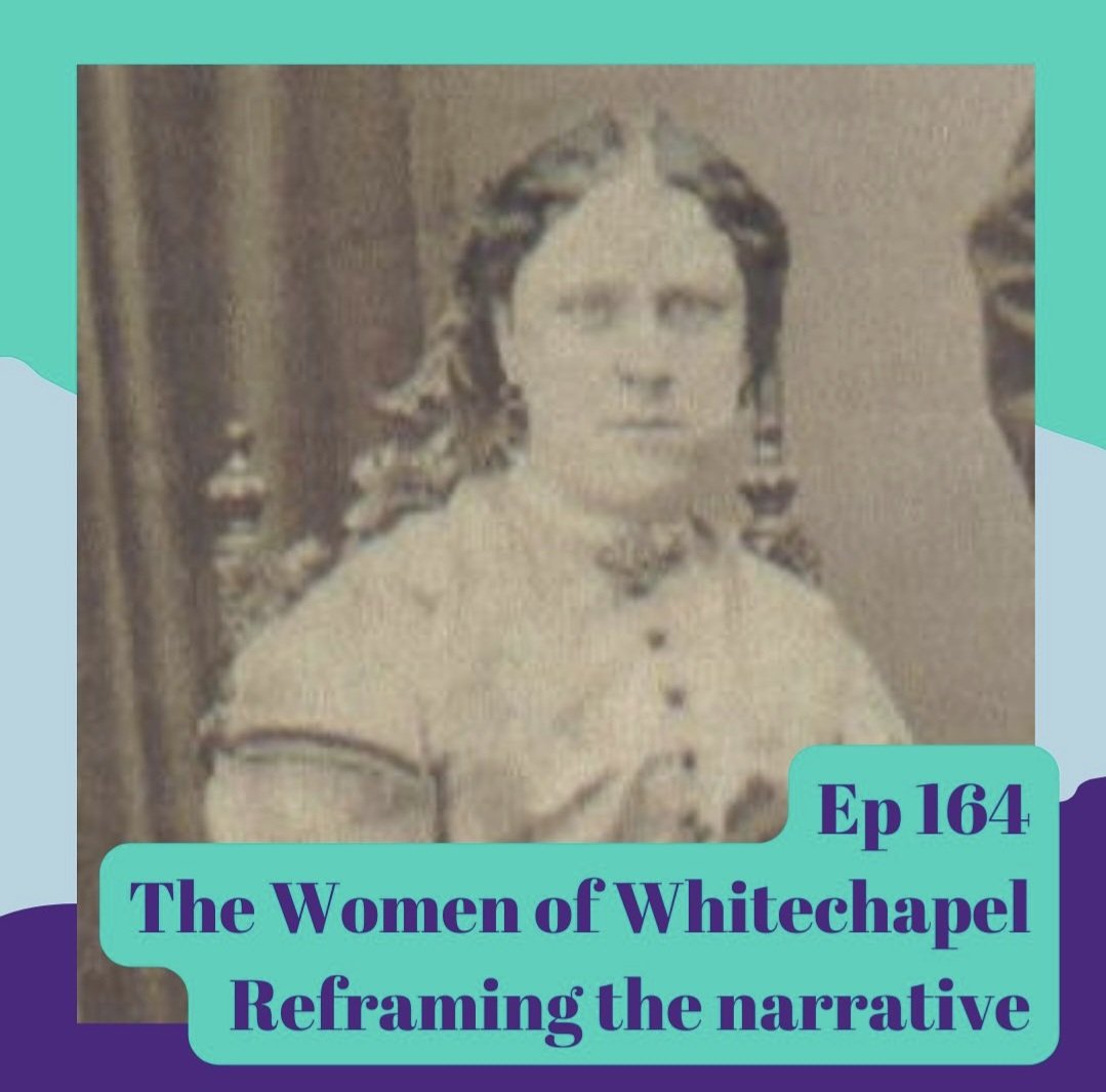 Ladies Who London Podcast (@ladieslondonpod) on Twitter photo Ep 164: With guest Katie Wignall of <a href="/Look_UpLondon/">Look Up London</a> we talk about a group of Victorian women linked by the way they died in Whitechapel in 1888. But talking about their lives, like Annie Chapmen, here in a photo celebrating her wedding. #reframing #WomenOfHistory #CelebratingLife Ep 164: With guest Katie Wignall of <a href="/Look_UpLondon/">Look Up London</a> we talk about a group of Victorian women linked by the way they died in Whitechapel in 1888. But talking about their lives, like Annie Chapmen, here in a photo celebrating her wedding. #reframing #WomenOfHistory #CelebratingLife
