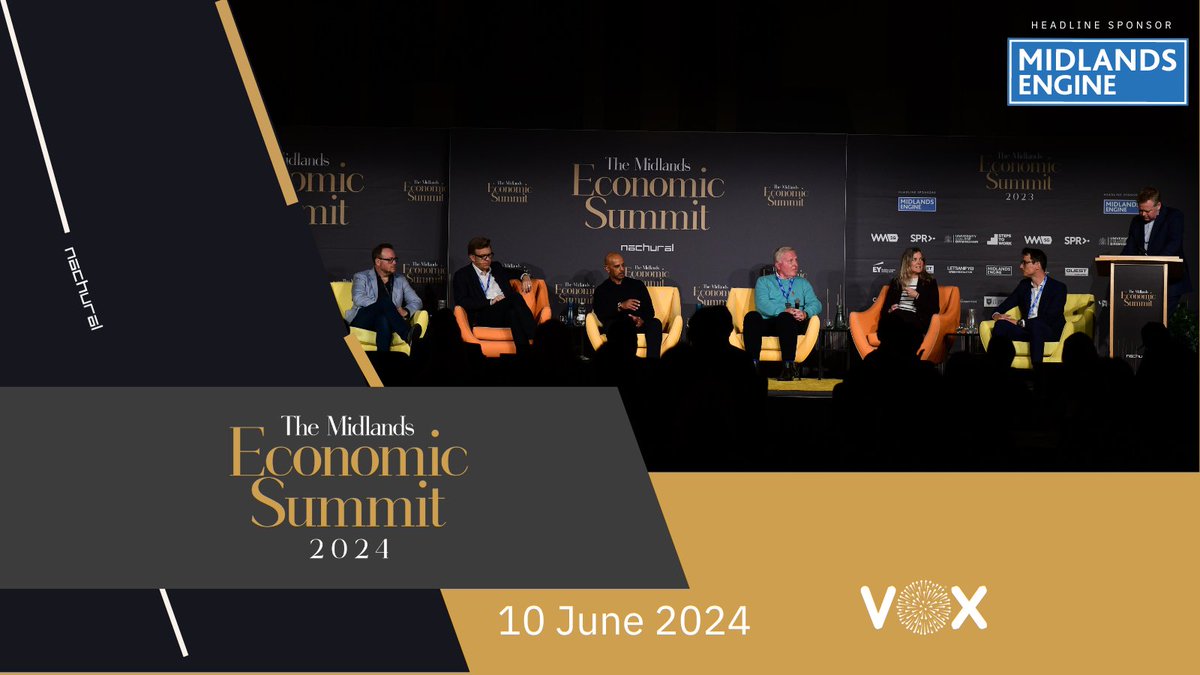 SAVE THE DATE for Monday 10th June at The Vox, Birmingham for #MidsSummit24. We will be hosting the largest economic summit in the region. Topics of discussion include infrastructure, trade, innovation, entrepreneurship and skills. Book your tickets: nachural.co.uk/tickets/