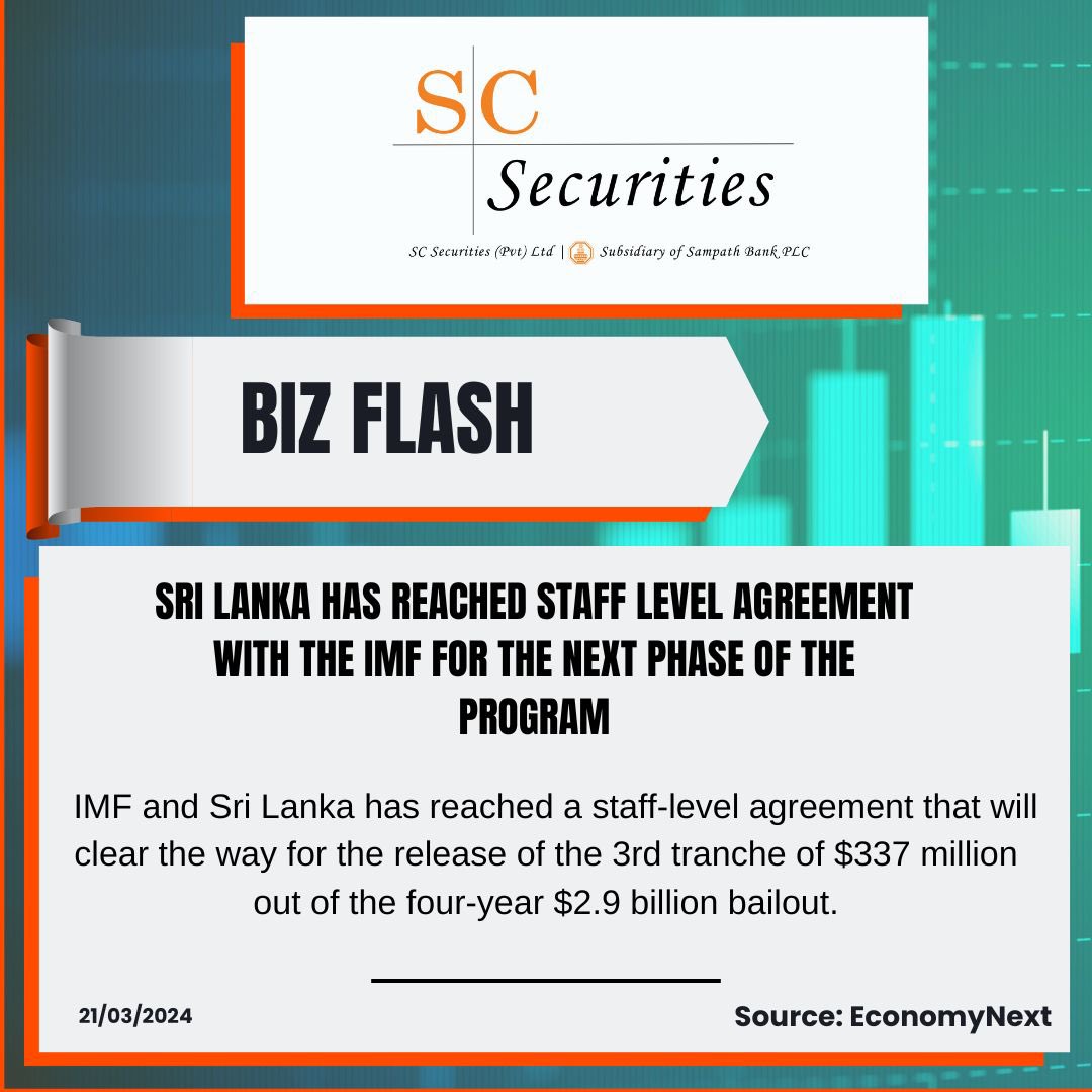 SC Securities (@scsecurities_sl) on Twitter photo 