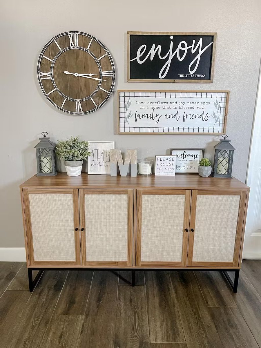 giratreeshop's tweet image. Who said storage has to be boring? Personalize your cabinet with photos, plants, and trinkets that spark joy every time you open the doors.🤩

🛒 : bit.ly/3PvB6rQ
🎉Use Code SPRINGSALE to save 25%!

#homedecor #homedesign #sideboardstyling #sideboarddecor