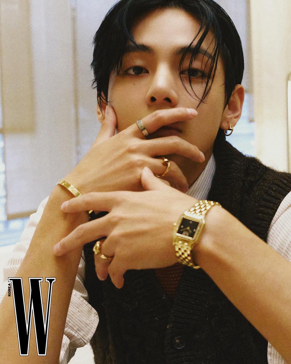 🤎 [ WKorea X #V X Cartier ] instagram.com/p/C4xa1XOvE5W/