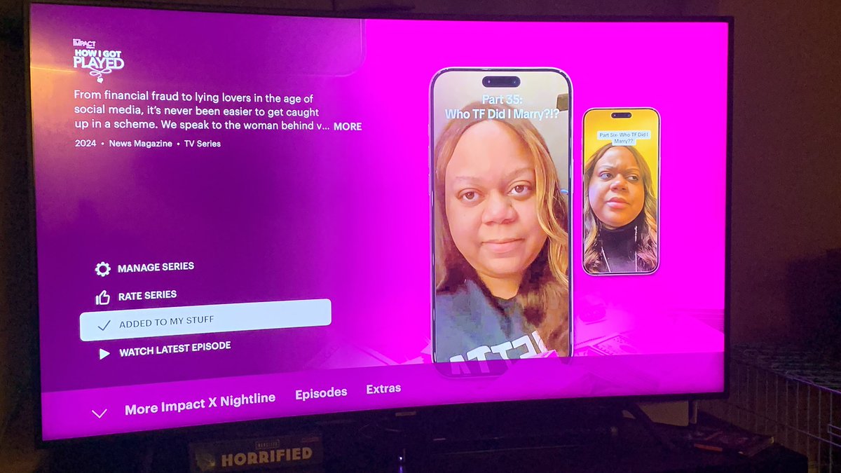 IYKYK: Miss #ReesaTeesa had her own episode of Nightline tonight. Check it out on Hulu.