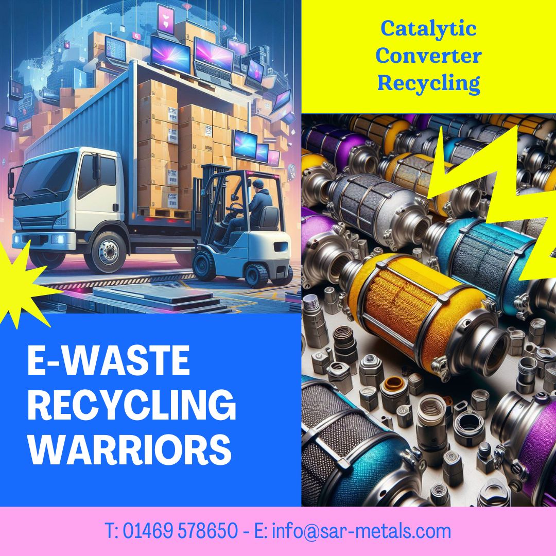 Got e-waste or catalytic converters stacking up?

Do you know how to safely and responsibly dispose of them?

Get in touch with our team today!