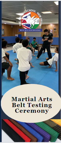 ✨An exciting Martial Arts Belt Testing Ceremony✨ We work to help our students become independent, self-disciplined, resilient, and focused individuals who know how to set and achieve goals and can persevere when faced with challenges and setbacks. #StudentSuccess #Deij