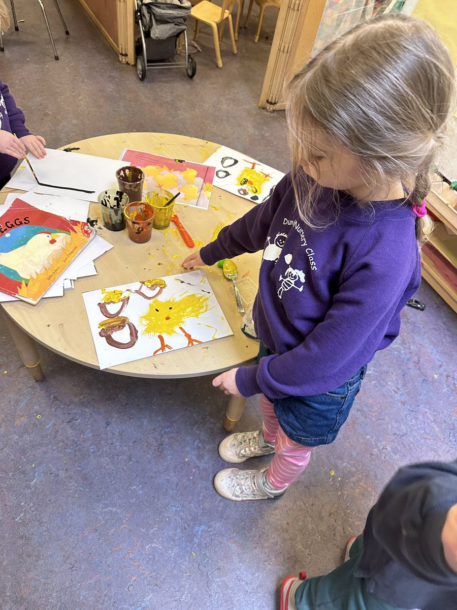 Dunbar Primary Nursery (@dunbarnursery) on Twitter photo We enjoyed listening to the stories ‘Dora’s Eggs’ 🐣and ‘Dora’s Chicks 🐥. We were inspired by the illustrations in the book and painted our own chicks hatching 🐥 🐣. <a href="/DunbarPrimary/">Dunbar Primary</a> #spring #literacy #expressive #art #chicks #shareourlearning We enjoyed listening to the stories ‘Dora’s Eggs’ 🐣and ‘Dora’s Chicks 🐥. We were inspired by the illustrations in the book and painted our own chicks hatching 🐥 🐣. <a href="/DunbarPrimary/">Dunbar Primary</a> #spring #literacy #expressive #art #chicks #shareourlearning