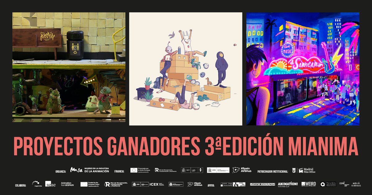 Ganadores 3º edición proyectos MIANIMA @karmendecordoba @MIAnimacion @PilarPD31 elblogdecineespanol.com/?p=73811