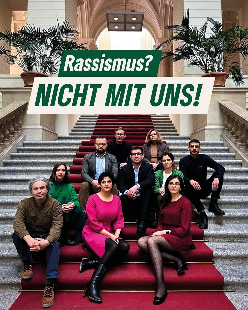 Wir stellen uns gegen jeden #Rassismus. ✊

Auch in Berlin sind viele Menschen täglich rassistischer Gewalt ausgesetzt. Unser Ziel muss es sein, insbesondere marginalisierte Personen zu schützen und dafür zu sorgen, dass sich alle in Berlin  sicher fühlen.

#TaggegenRassismus