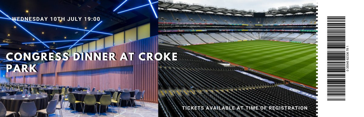 Excited to announce the #ECC9 Congress Dinner happening at the renowned Croke Park on Wednesday, July 10th! 🎉 Get ready for an unforgettable evening of networking, delicious food, and unforgettable memories. Save the date! #CrokePark #chemistry euchems2024.org/social-events/