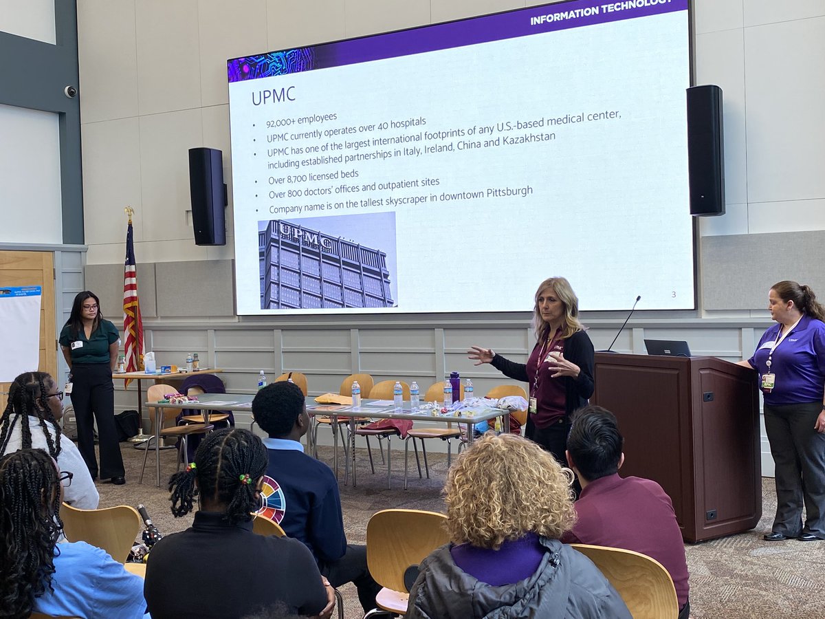 anthonyspc's tweet photo. We had the opportunity to host a some amazing employees from @UPMC to discuss Women in IT with our students. They did an excellent job and our students loved it. See you next year!!! @miltonhershey @SDPrincipals @MHSCTE1 #cte #womeninSTEM https://t.co/vssTtuGsLx