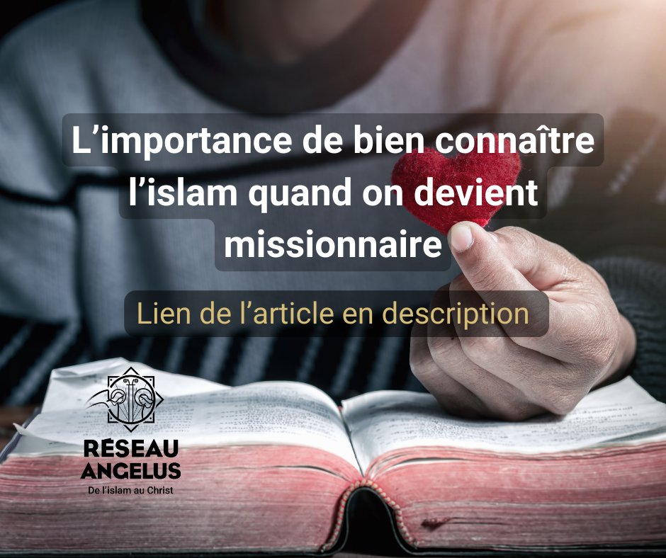 MissionAngelus's tweet photo. Découvre cet article en cliquant sur le lien 👇

L’importance de bien comprendre l’islam quand on devient missionnaire : https://t.co/9qdzBbFgHN https://t.co/fYcDgrwDNa