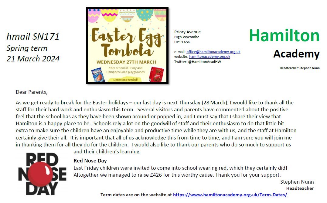 Hamilton Academy tweet media