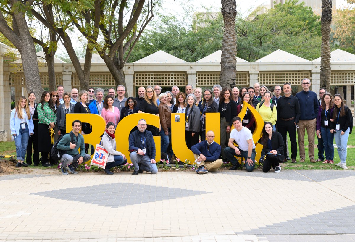 This week we hosted a solidarity delegation of scholars from @Yale, @Stanford, and @Harvard. They heard from our president, @DanielChamovitz, and rector, Chaim Hames-Ezra, VP Michal Bar-Asher Siegal about the ways in which our university dealt with the aftermath of Oct 7th.