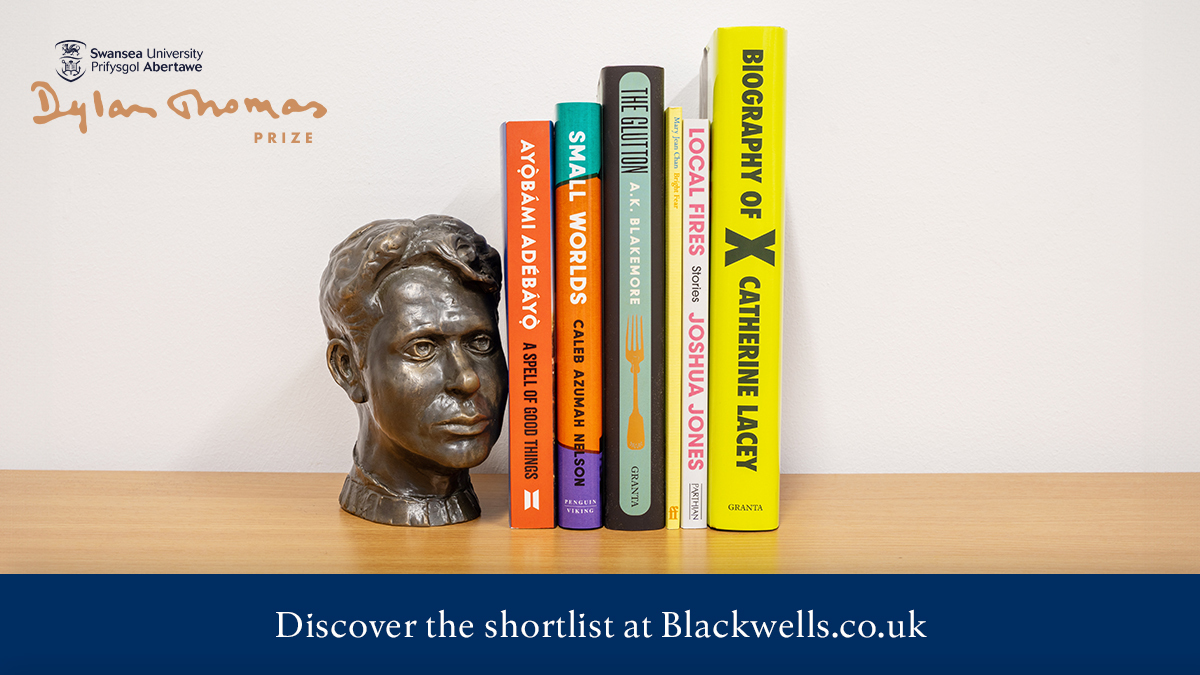 🏆 SWANSEA UNIVERSITY DYLAN THOMAS PRIZE 2024 Congratulations to the six brilliant books which will be vying for the crown on 16 May. 📚Discover the #SUDTP24 shortlist: Blackwells.co.uk/bookshop/colle…