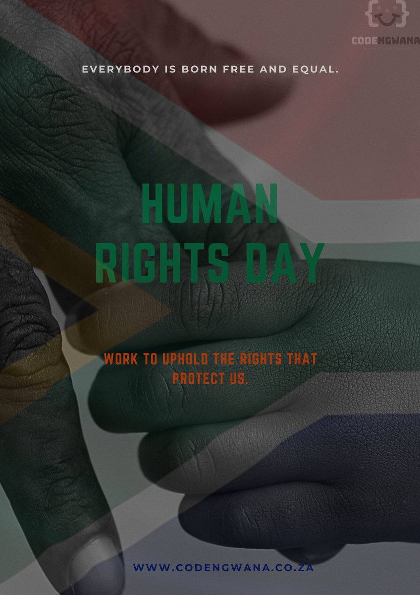 CodeNgwana_1's tweet image. As we commemorate this day, let us reaffirm our commitment to upholding human rights and building a more inclusive &amp;amp; equitable society. Lets stand together in solidarity, advocating for the dignity and rights of all South Africans Today &amp;amp; Everyday. #HumanRightsDay #SouthAfrica