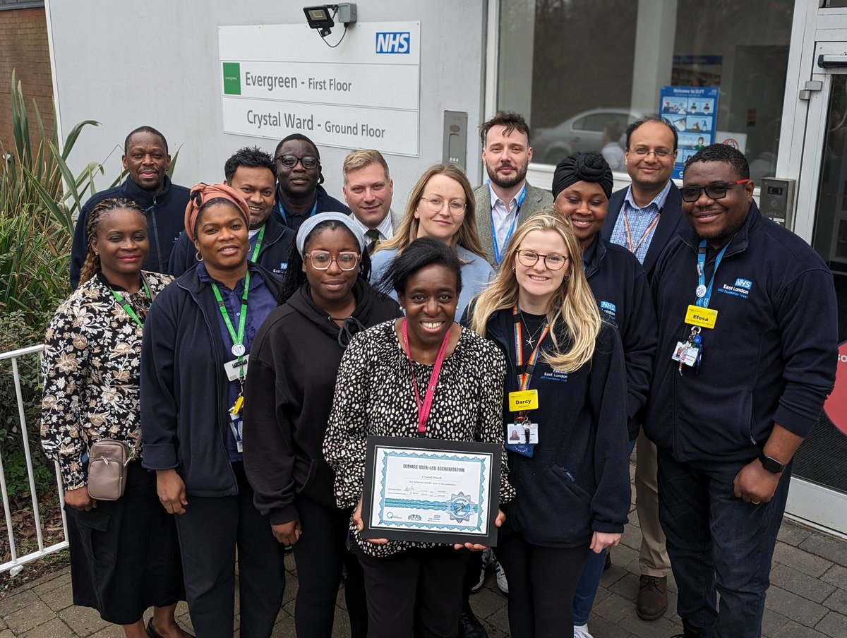 Bedfordshire and Luton #mentalhealth services have celebrated becoming the first to achieve service user-led accreditation for all of their inpatient wards. elft.nhs.uk/news/mental-he… @EdwinCCN