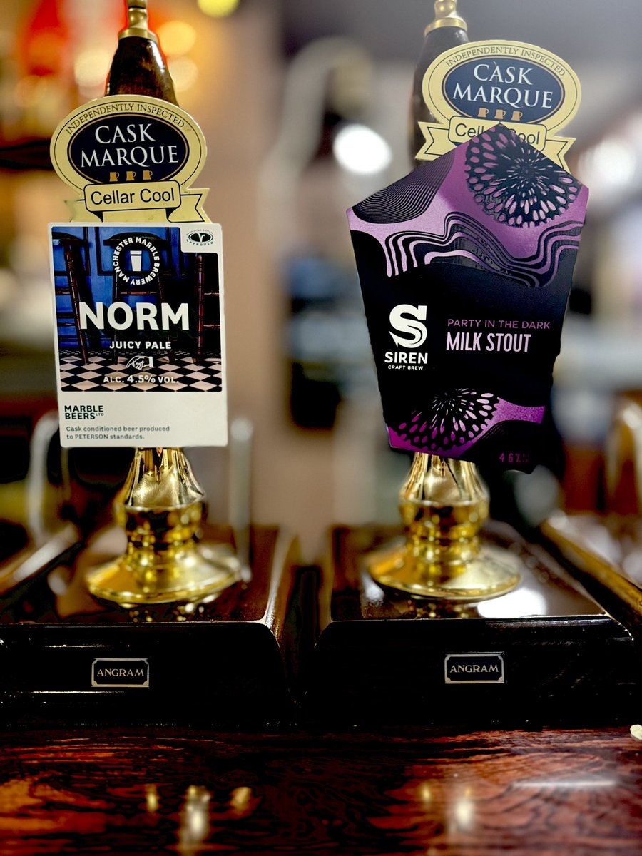 Two new guest beers on our bar @TheMasonsArmsHQ from @marblebrewers & @SirenCraftBrew #headington #oxford #caskbeer #craftbeer #realale #oxfordbrookes