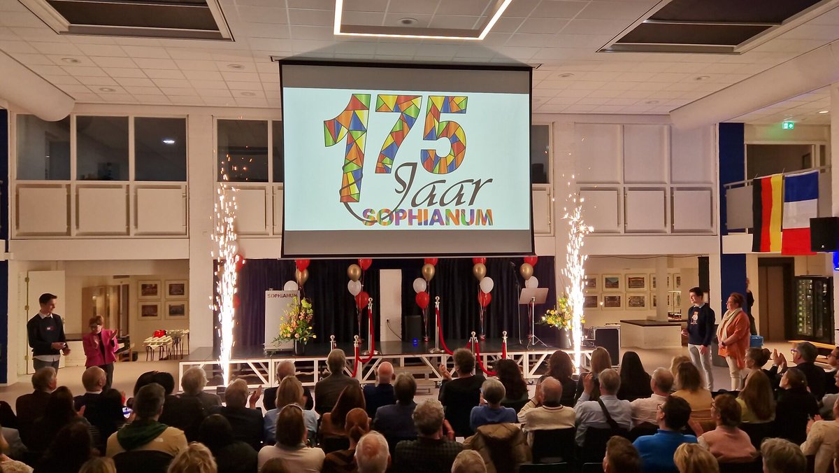 Sophianum presenteert jubileumlogo dlvr.it/T4P5DF