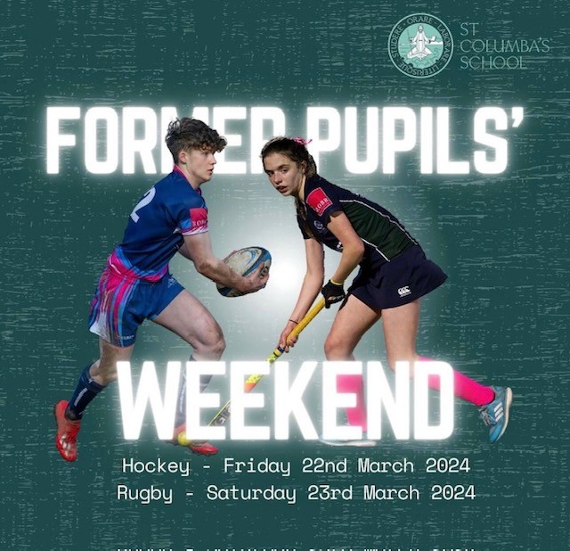 St Columba's School FPs weekend.

Hockey - 18:30 Friday Night
Rugby - 09:30 Saturday Morning

#fps #alumni #schoolsports #schoolrugby