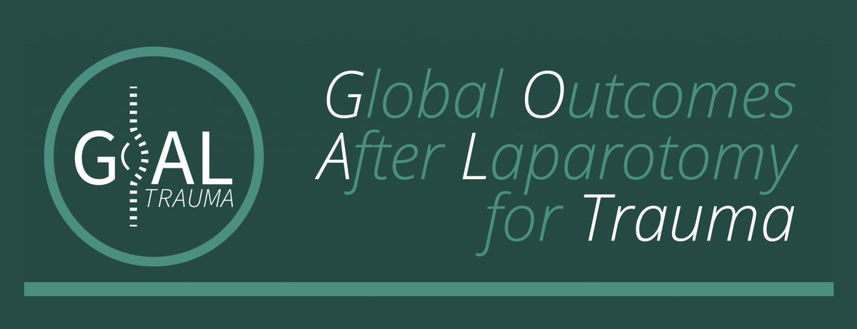 The GOAL-Trauma Study begins next month!
goaltrauma.org

Any hospital worldwide can sign up to the study at anytime throughout the year 🌎🌏🌍

Get in contact with us today and join one of the largest global trauma studies ever performed! #GlobalSurgery