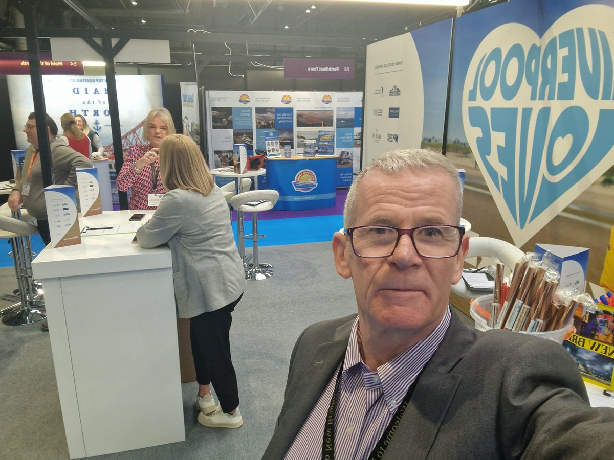 Day 2 and the stand is already busy. Pop by and have a chat about anything Liverpool and the wider city region including of course our wonderful Seaside town of New Brighton @Tourism_Show @VisitLiverpool @lpoolm