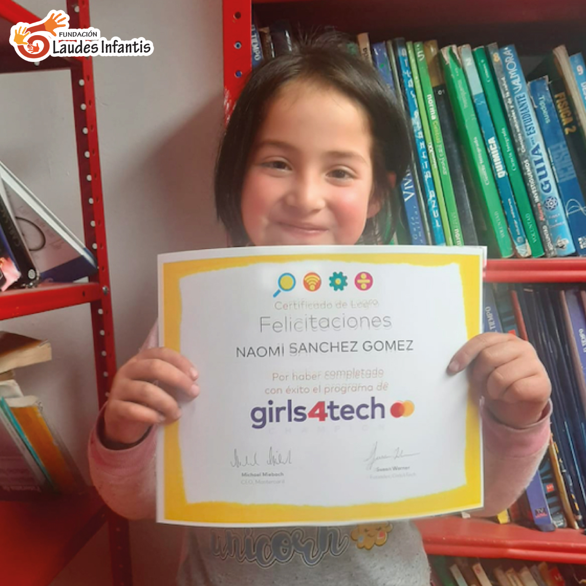 🌟 ¡Nuestras niñas brillaron en el evento #Girls4Tech! El pasado miércoles, nuestras pequeñas de las sedes de Usme y Ciudad Bolívar se sumergieron en el emocionante mundo de la ciencia, tecnología, ingeniería y matemáticas gracias al programa educativo de <a href="/MastercardCol/">Mastercard Colombia</a> . 👩‍🔬💻🔧