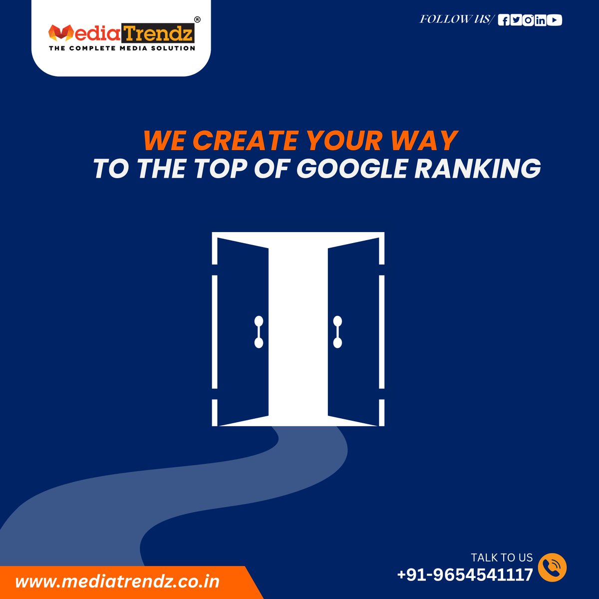 Accelerate your Website to the top of Google rankings with us, where every step propels you higher. 🚀🔝
.
#GoogleRanking #DigitalSuccess #MediaTrendz #PathToTheTop #DigitalGateways #OnlineVisibility #ConquerTheCompetition #DigitalSupremacy #SEOExpertise #NavigateToSuccess