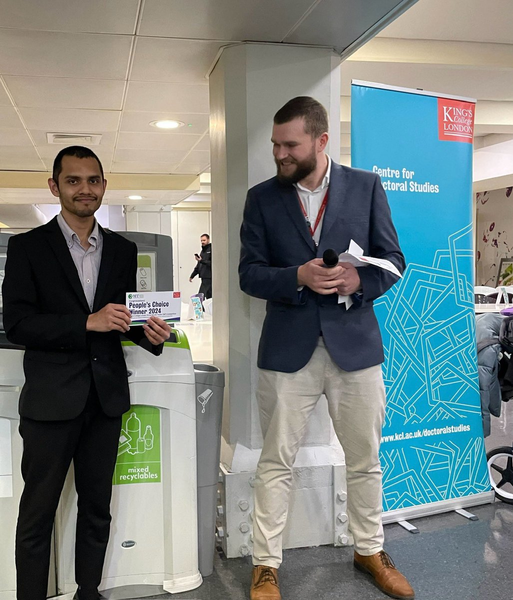 Syed Alhafiz (@alhafizsyed) on Twitter photo I am delighted to have received the People's Choice Winner Award at the Final 3MT competition at <a href="/KingsCollegeLon/">King's College London</a> 2024 organised by <a href="/KCLDocStudies/">King's Doctoral College</a> . Thanks for all the support. Prof <a href="/aljamal_khuloud/">Khuloud Al-Jamal FRPharmS FRSC</a> and all members of the <a href="/aljamallab/">aljamallab</a> .Also my funders <a href="/ukm_my/">UKM (Malaysia)</a> and <a href="/MOHEOfficial/">Kementerian Pendidikan Tinggi</a> I am delighted to have received the People's Choice Winner Award at the Final 3MT competition at <a href="/KingsCollegeLon/">King's College London</a> 2024 organised by <a href="/KCLDocStudies/">King's Doctoral College</a> . Thanks for all the support. Prof <a href="/aljamal_khuloud/">Khuloud Al-Jamal FRPharmS FRSC</a> and all members of the <a href="/aljamallab/">aljamallab</a> .Also my funders <a href="/ukm_my/">UKM (Malaysia)</a> and <a href="/MOHEOfficial/">Kementerian Pendidikan Tinggi</a>