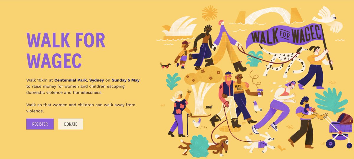 We're walking for Women's and Girls' Emergency Centre so that women and children can walk away from violence. Will you support WAGEC by donating towards our team's fundraising page?    walkforwagec.org.au/fundraisers/fo… walkforwagec.org.au/st/383/t