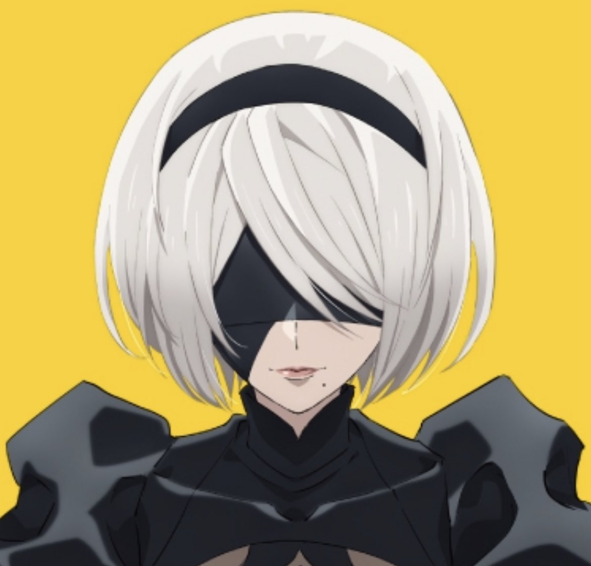 Kougayon's tweet image. A RARE 2B SMILE 🥺