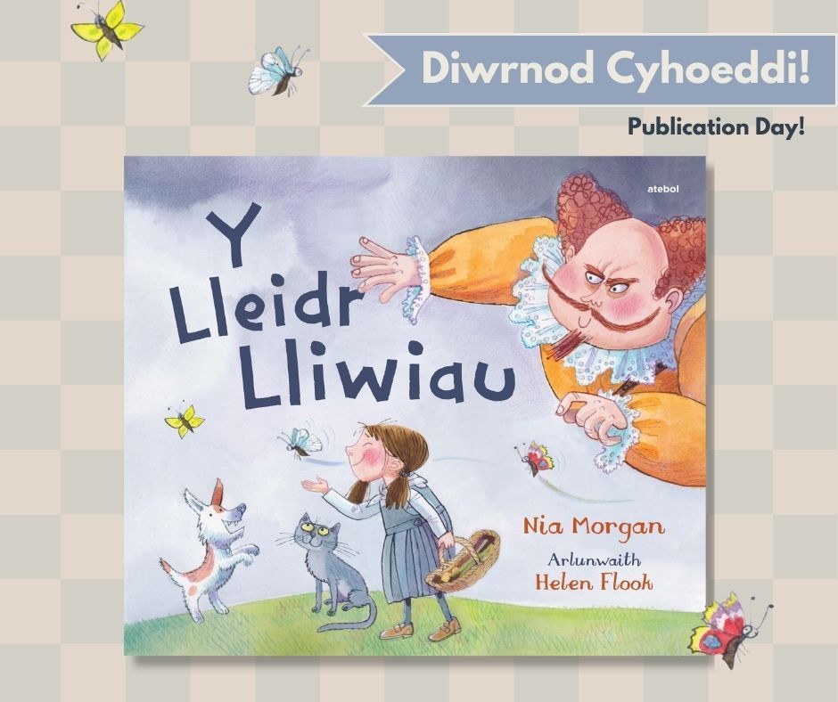 🌈 Mae bywyd Llin Llwyd wedi troi'n fyd di-liw. Does dim lliwiau i'w cael ond LLWYD! Ond mae gobaith y daw'r lliw yn ôl gyda blodyn BACH yng ngwaelod yr ardd.. 📚 Dyma stori hwyliog gan yr awdur a'r cerddor Nia Morgan, gyda'r arlunwaith gan Helen Flook. 🌟 Ar gael nawr!