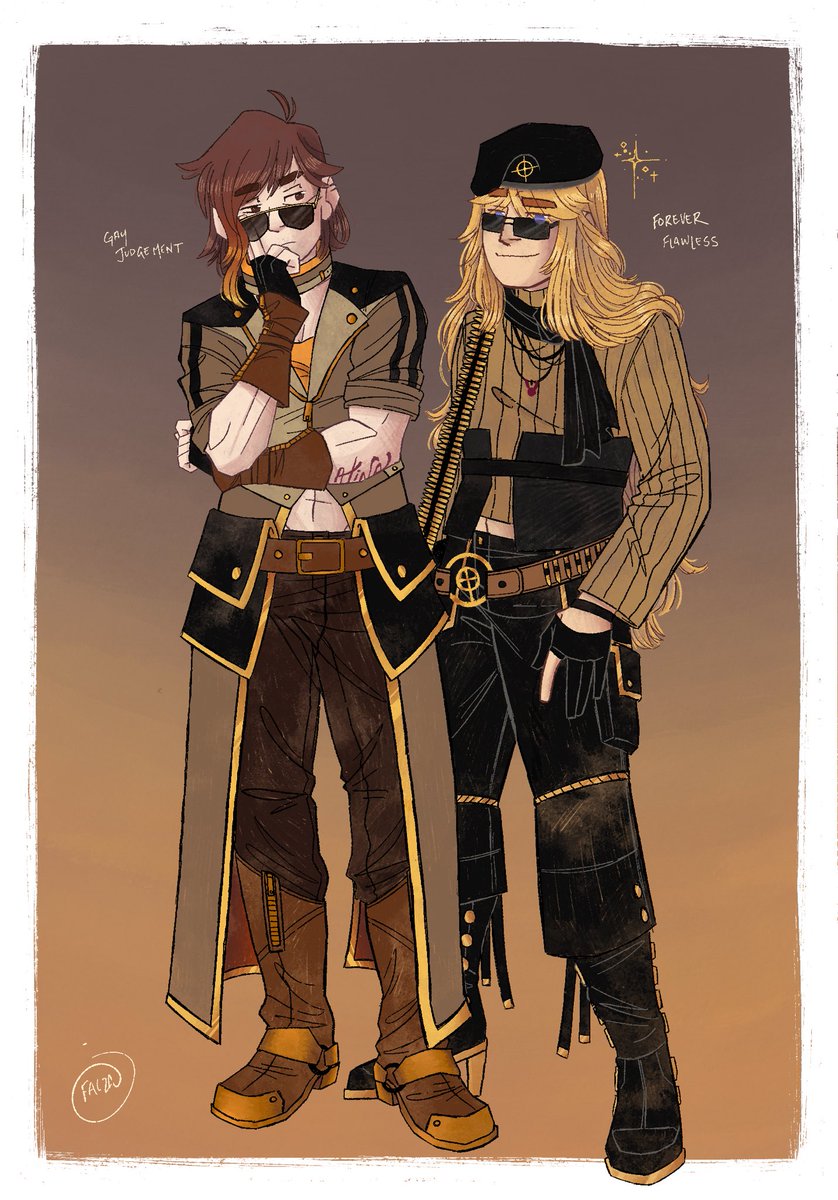 sir_azaroff's tweet image. #RWBY #RWBYfanart #CocoAdel #YangXiaoLong 

Our gay overlords have arrived ✨💅