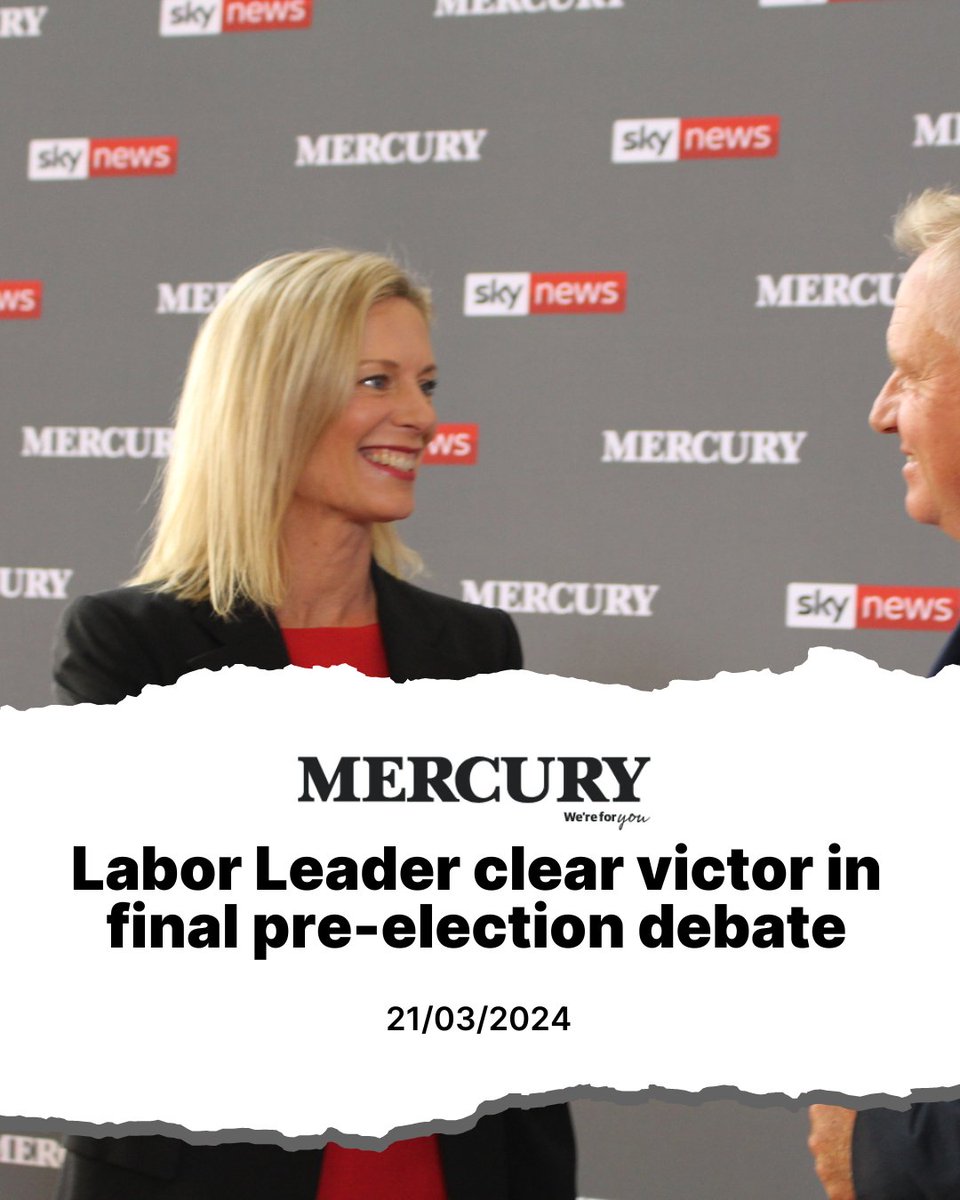 'Labor leader Rebecca White has emerged as the clear crowd favourite in the major political debate of the state election campaign.' #politas