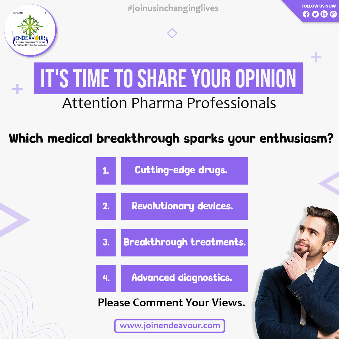 Dive into a world of opinions with us! Join the conversation and let's explore together.
.
#OpinionsWelcome #JoinTheDiscussion #MRTraining #EndeavourPharmaInstitute #MedicalRepresentative #MedicalSales #PharmaExcellence #PassionForPharma #kolkata #kudghat #dumdum #midnapore.