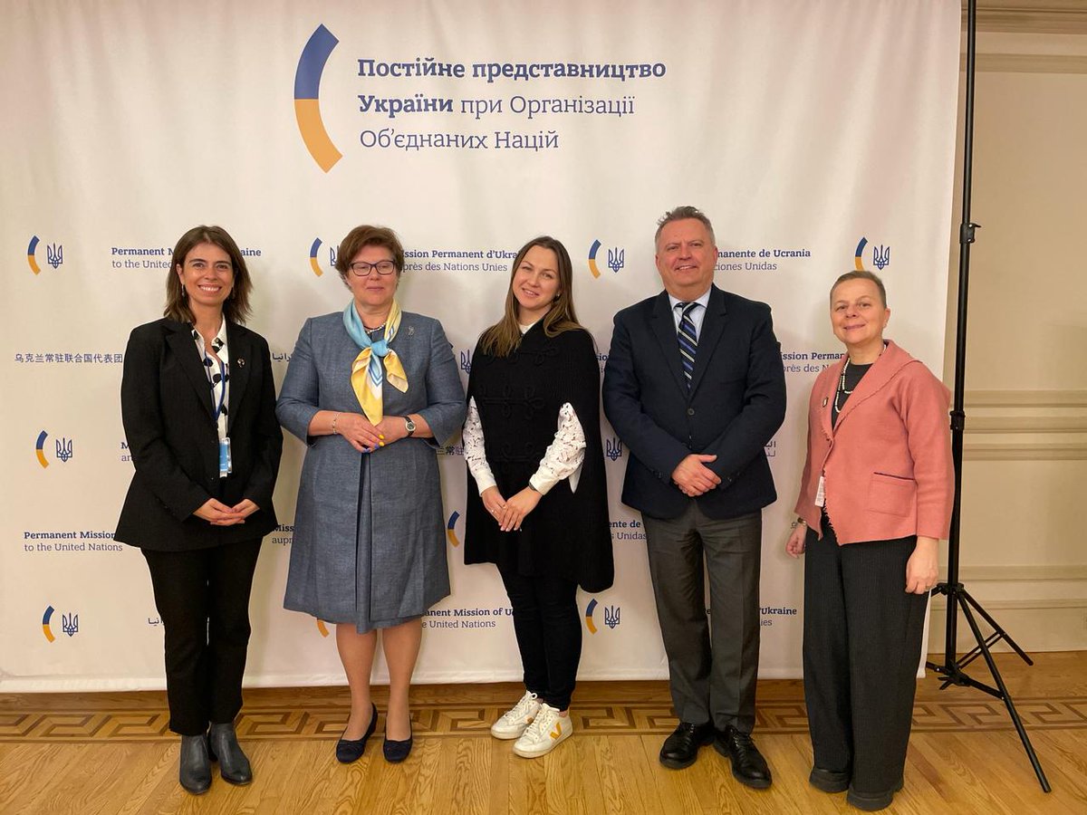 It was a pleasure to meet H.E. @SergiyKyslytsya, the Permanent Representative of Ukraine to the @UN at #CSW68. Thank you for the insightful discussion on advancing gender equality in Ukraine. @UN_Women is committed to supporting women and girls in Ukraine. @unwomenukraine