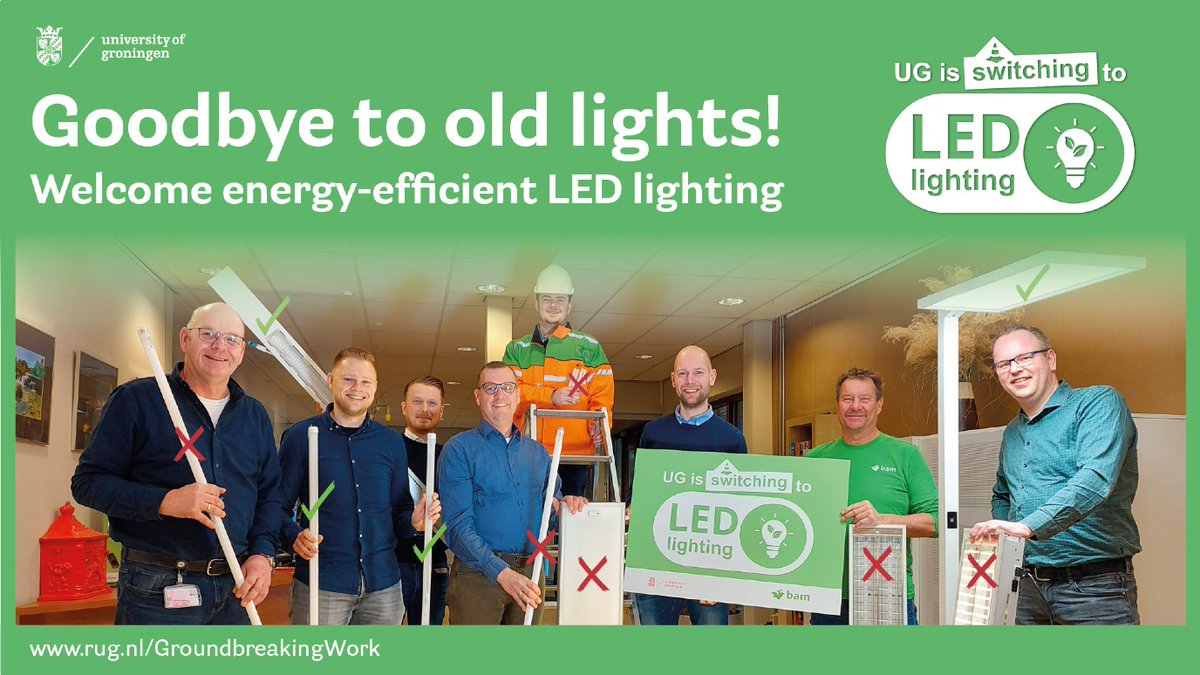 DuurzaamActueel's tweet image. RUG start grootschalige vervangingsoperatie naar slimme LED-verlichting &amp;gt;&amp;gt; duurzaam-actueel.nl/rug-start-groo… #LED #verlichting #universiteit