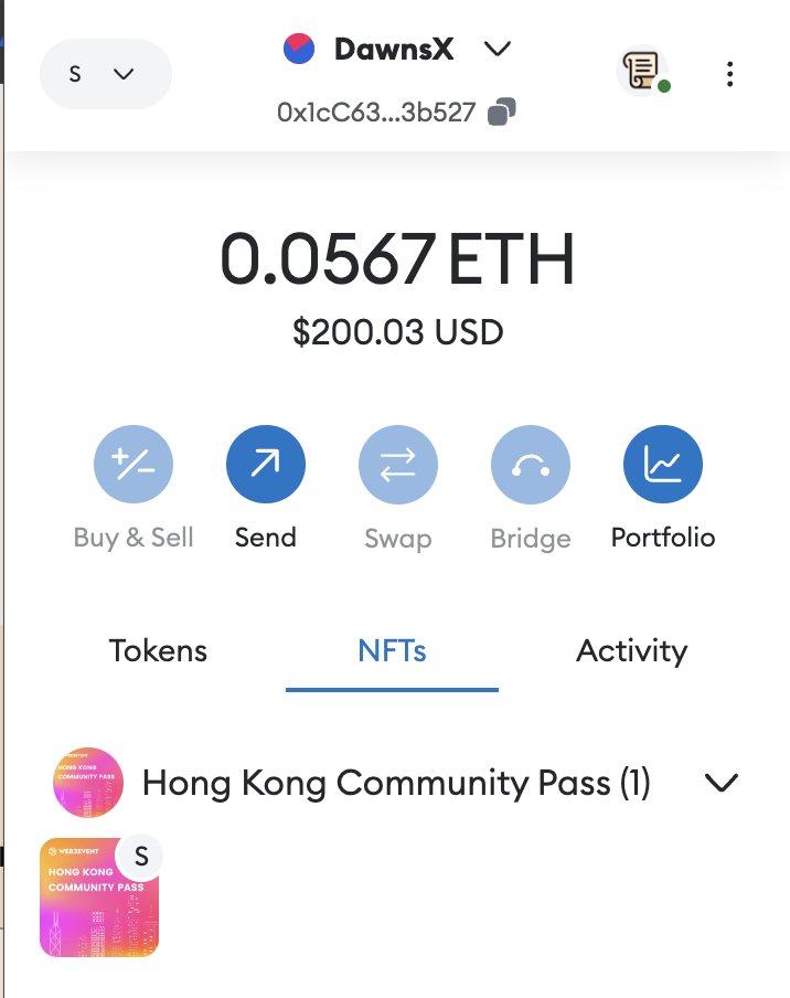 Web3eventorg's tweet image. New Function will be announced soon 🥰

@Scroll_ZKP @festival_web3 

#CommunityPass #HongKong