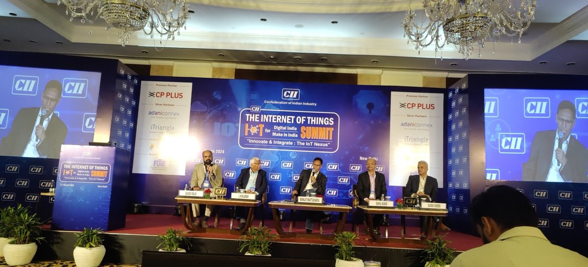 Shaweta Berry (@shwetaberry) on Twitter photo AI Fusion: Merging AI with IoT for Intelligent Systems - Dr LN Rajaram <a href="/kritilabs/">Kritilabs Technologies</a>, Mr Sushil Kumar, Additional Director General Telecom NE LSA, <a href="/Department11107/">Department of Telecommunications</a> Department of Telecommunications, Mr Gaurav Sareen @iBus_Network, Mr Gaurav Malik <a href="/SuccessiveTech/">Successive Technologies US</a>, Mr Biswajit <a href="/ibm_in/">IBM India</a> AI Fusion: Merging AI with IoT for Intelligent Systems - Dr LN Rajaram <a href="/kritilabs/">Kritilabs Technologies</a>, Mr Sushil Kumar, Additional Director General Telecom NE LSA, <a href="/Department11107/">Department of Telecommunications</a> Department of Telecommunications, Mr Gaurav Sareen @iBus_Network, Mr Gaurav Malik <a href="/SuccessiveTech/">Successive Technologies US</a>, Mr Biswajit <a href="/ibm_in/">IBM India</a>