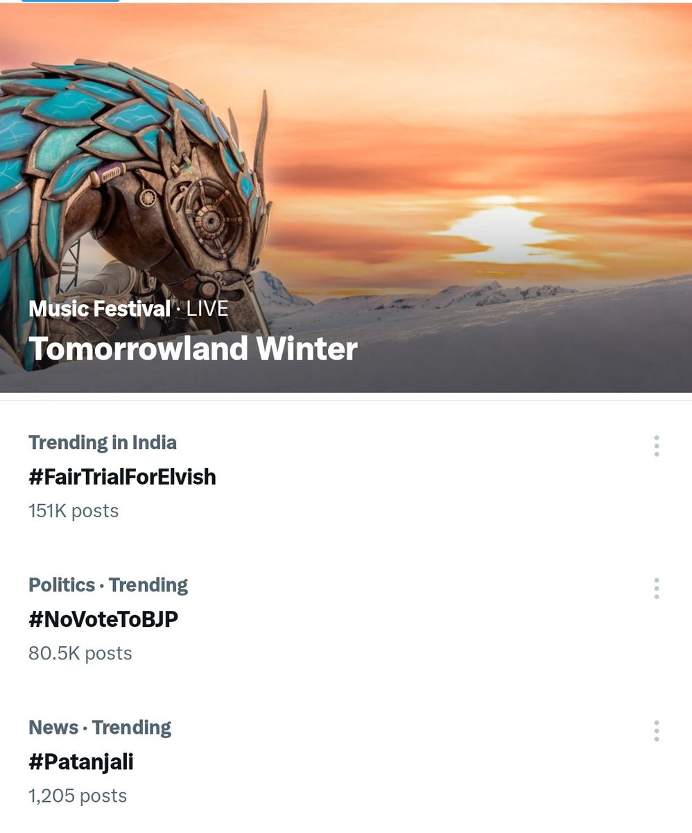 yadav_abhishek8's tweet image. Trending for continuous Elvish justice for the last three days ! 🙏

#FairTrialForElvish
#ReleaseElvishYadav #NationStandsWithElvish  #JusticeForElvish 
#ElvishYadav