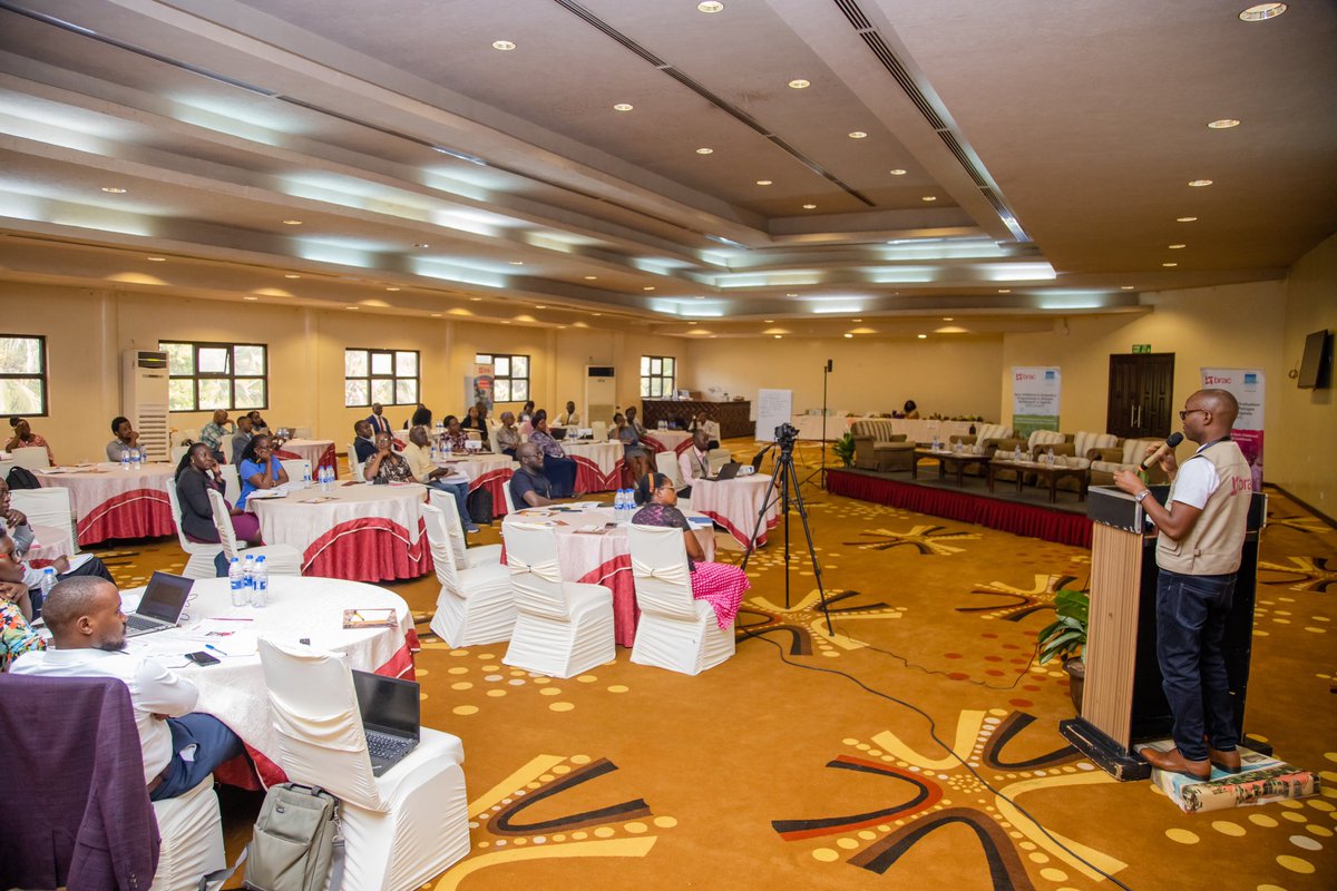 LukangaSamuel1's tweet photo. The second & last day of #ECG
🗣️Early Childhood & Graduation Project National Stakeholder’s Workshop.
📍Royal Suites Hotel – Bugolobi
📸@Twalphotograph1 | @brac_uganda
#PowerHerPotential | #2genmodel https://t.co/vyoinmYDHn